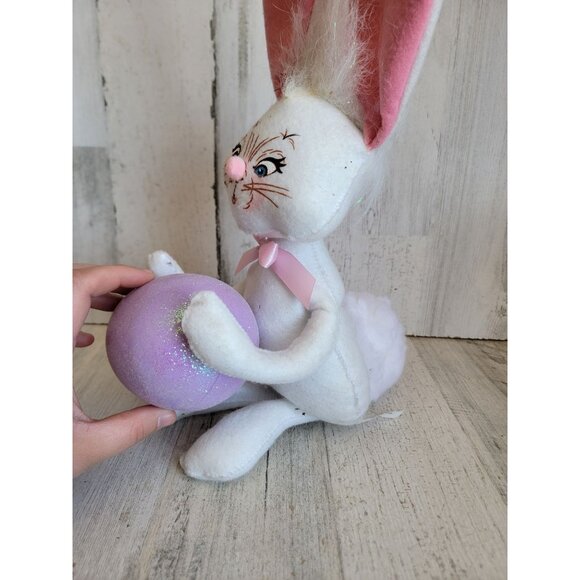 Annalee Mobility doll Big Ear bunny egg spring home decor - Picture 3 of 7